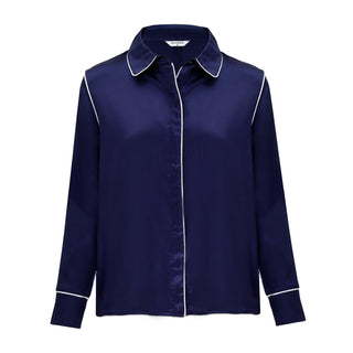 Long Sleeve Top - Navy