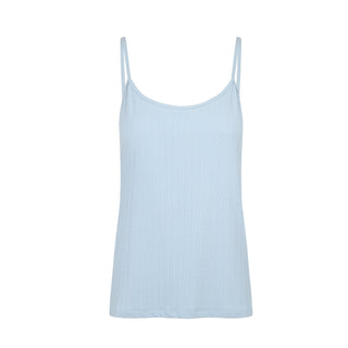 Ribbon Cami Top - Soft Blue