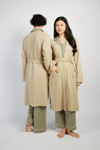 Unisex Robe - Taupe