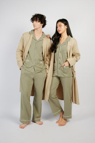 Unisex Robe - Taupe