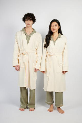 Unisex Robe - Cream
