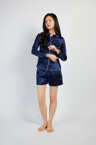 Long Sleeve Top - Navy