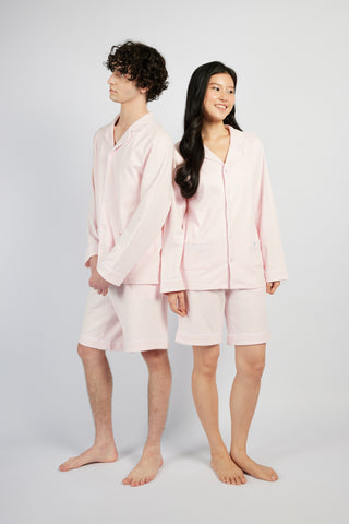 Good Night Long Sleeve Top - Soft Pink