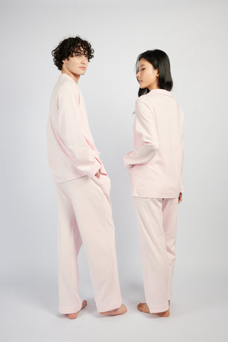Good Night Long Sleeve Top - Soft Pink